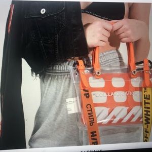 Heron Preston and Off-White collaboration bag
